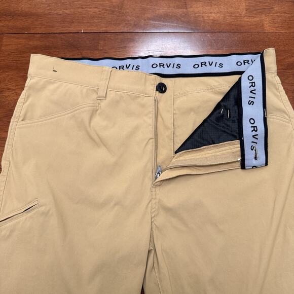 Orvis Classic Collection Lightweight 5 Pocket Tech Pant Men's Size 38x32 Stretch - Picture 5 of 12